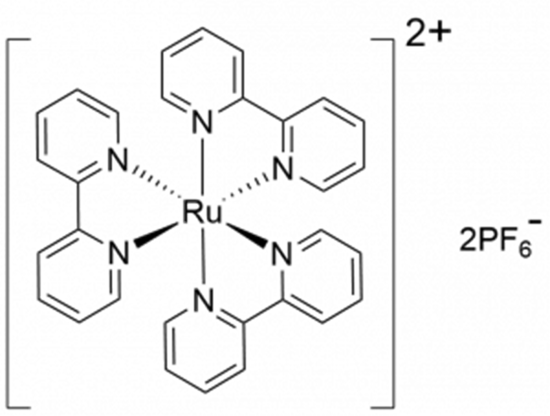 [Ru(bpy)3][PF6]2 CAS 编号：60804-74-2
   