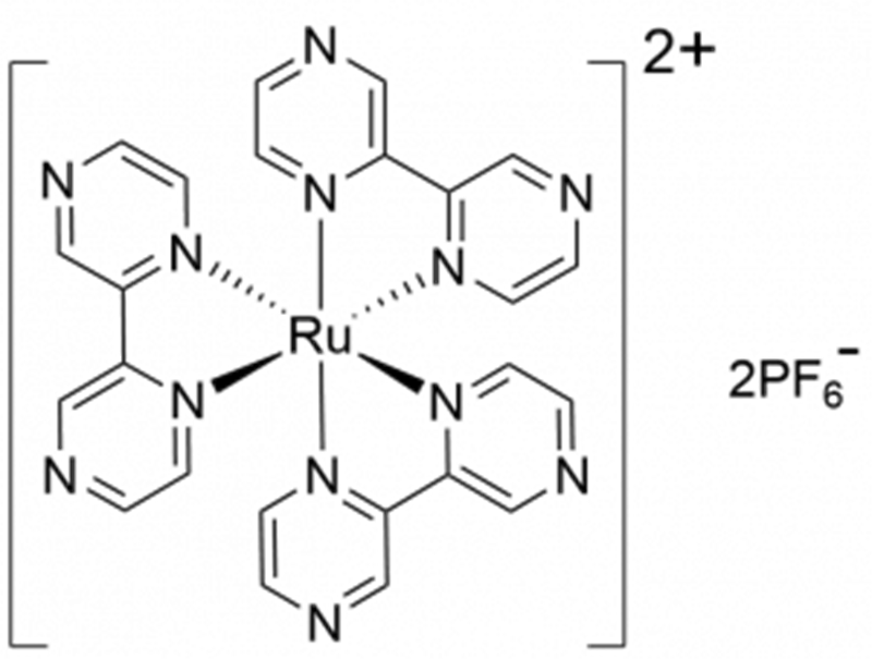 [Ru(bpz)3][PF6]2 CAS 编号：80907-56-8
   